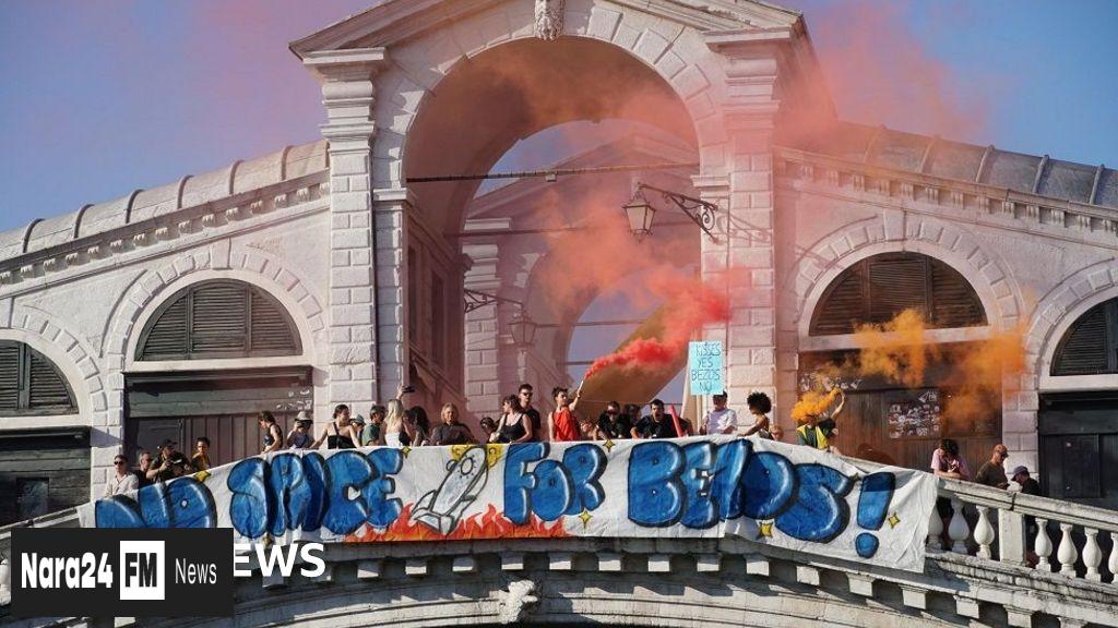Venice Split as Glitzy Bezos Wedding Sparks Protests and Tourist Debate