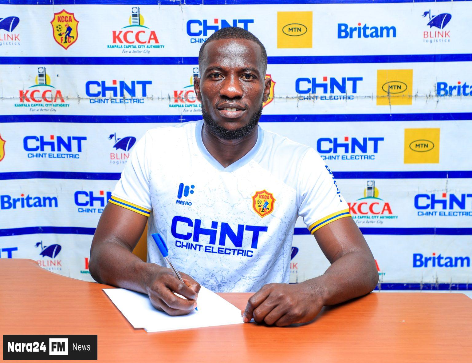 Charles Lukwago Rejoins KCCA FC After Four-Year Absence, Signs Two-Year Deal