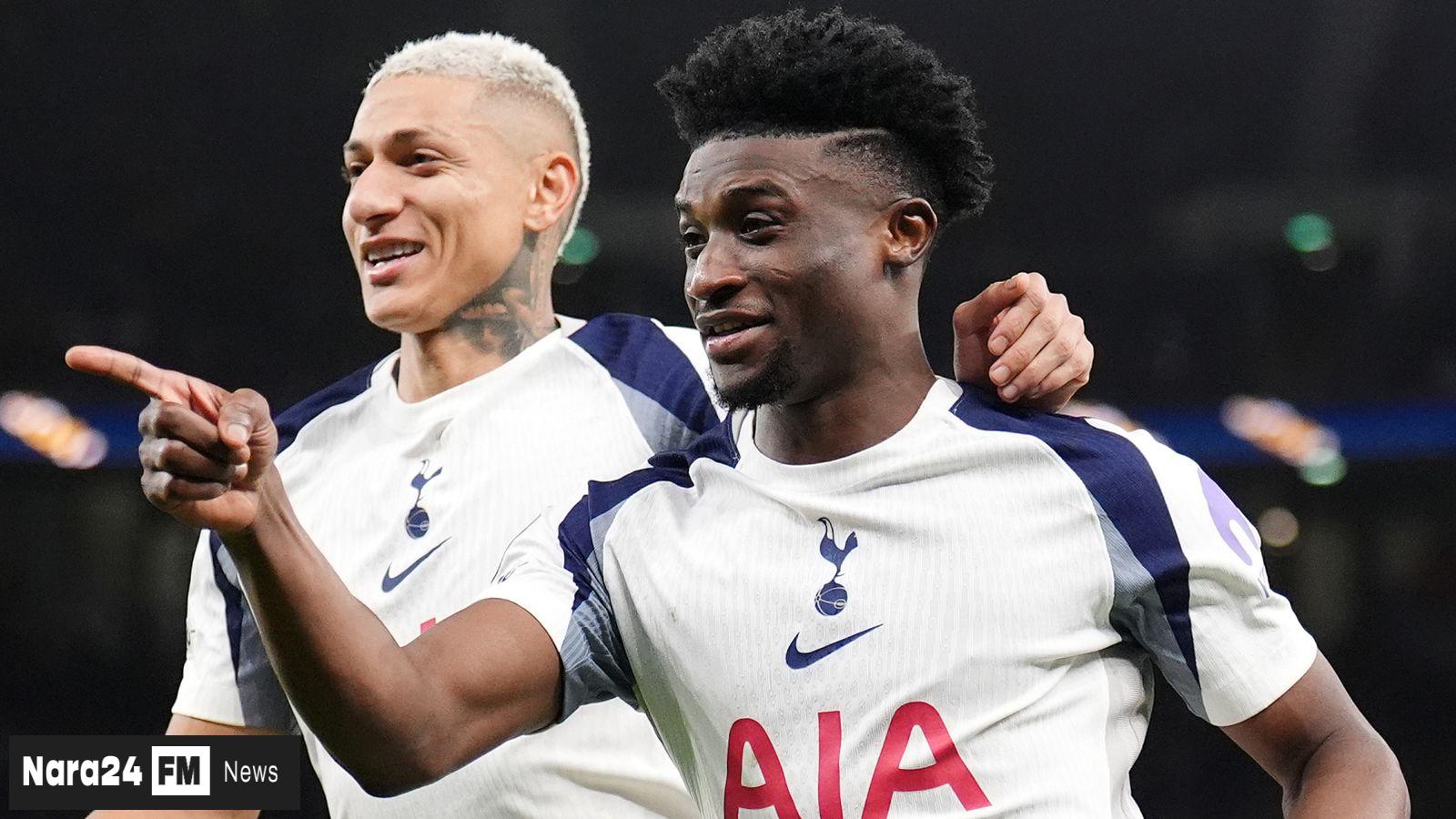 Spurs Surge Forward with Commanding 3-0 Champions League Triumph Over Slavia Prague