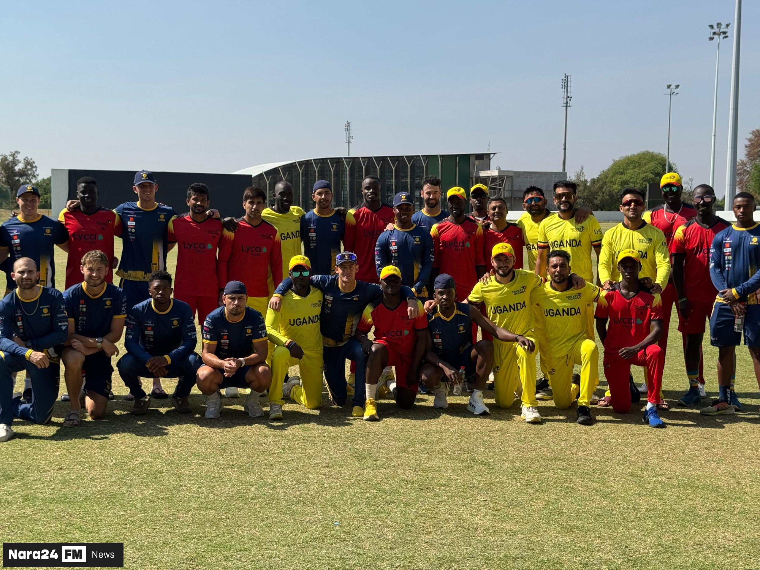 Uganda's Cricket Cranes Edge DP Lions in Thrilling South African Warm-Up