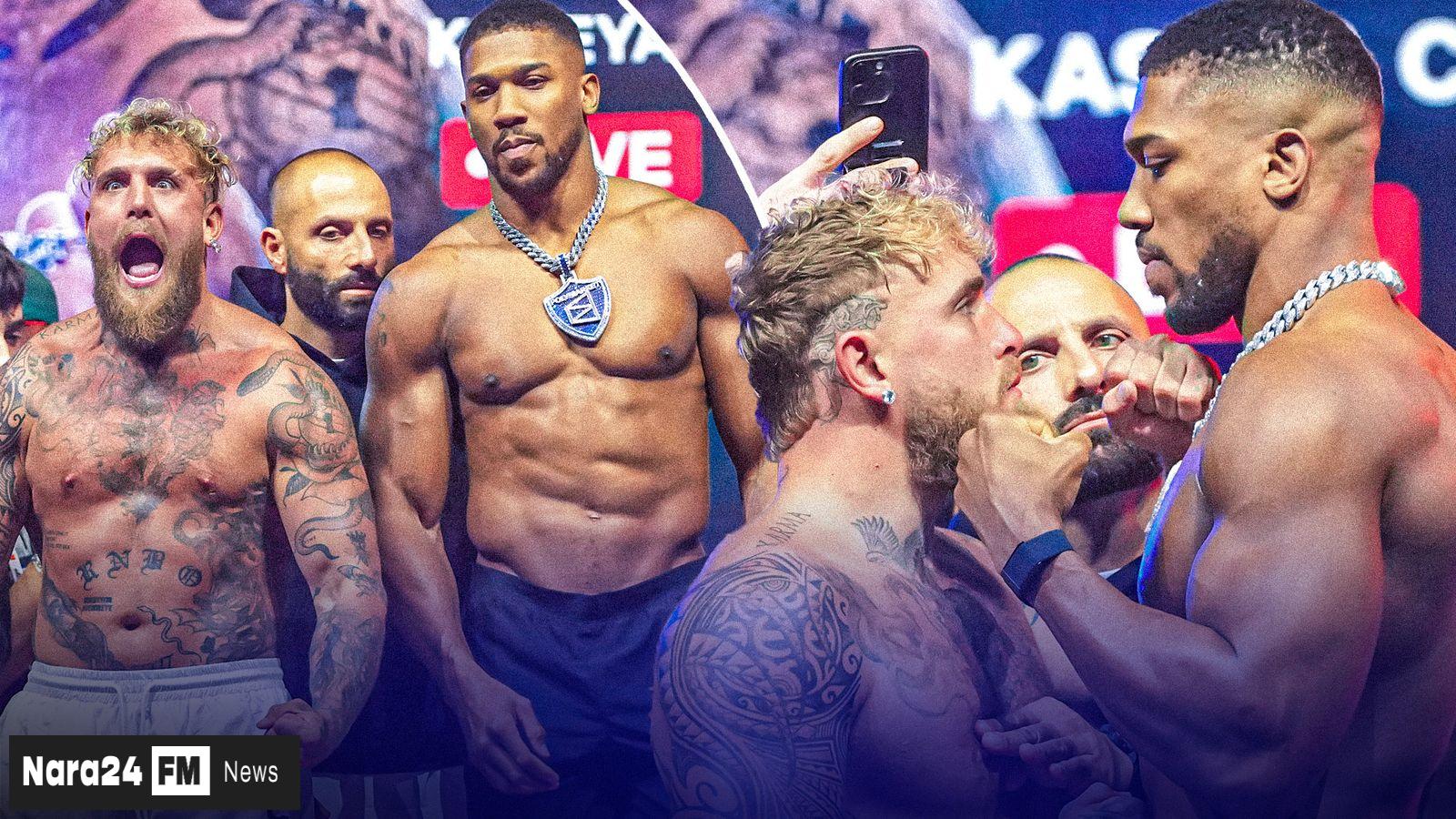Tensions Flare as Joshua and Paul Clash in Final Pre-Fight Showdown