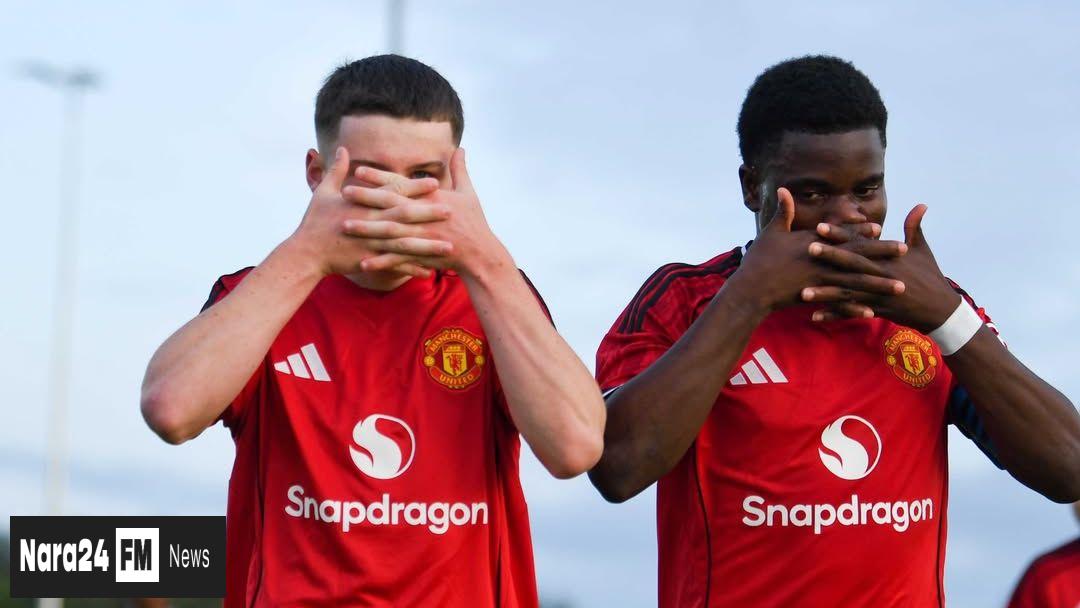 Kai Rooney Scores First Goal for Manchester United U18s at Age 16
