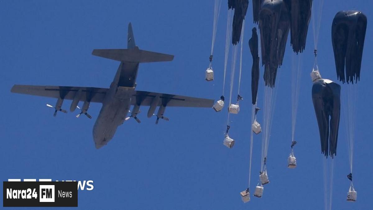 Jordan and UAE Initiate Airdrops to Gaza as Israel Strengthens Humanitarian Measures