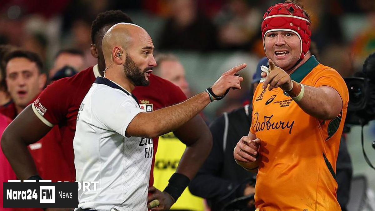 Australia Coach Joe Schmidt Questions Lions' Decisive Ruck Incident in Series-Clipping Victory