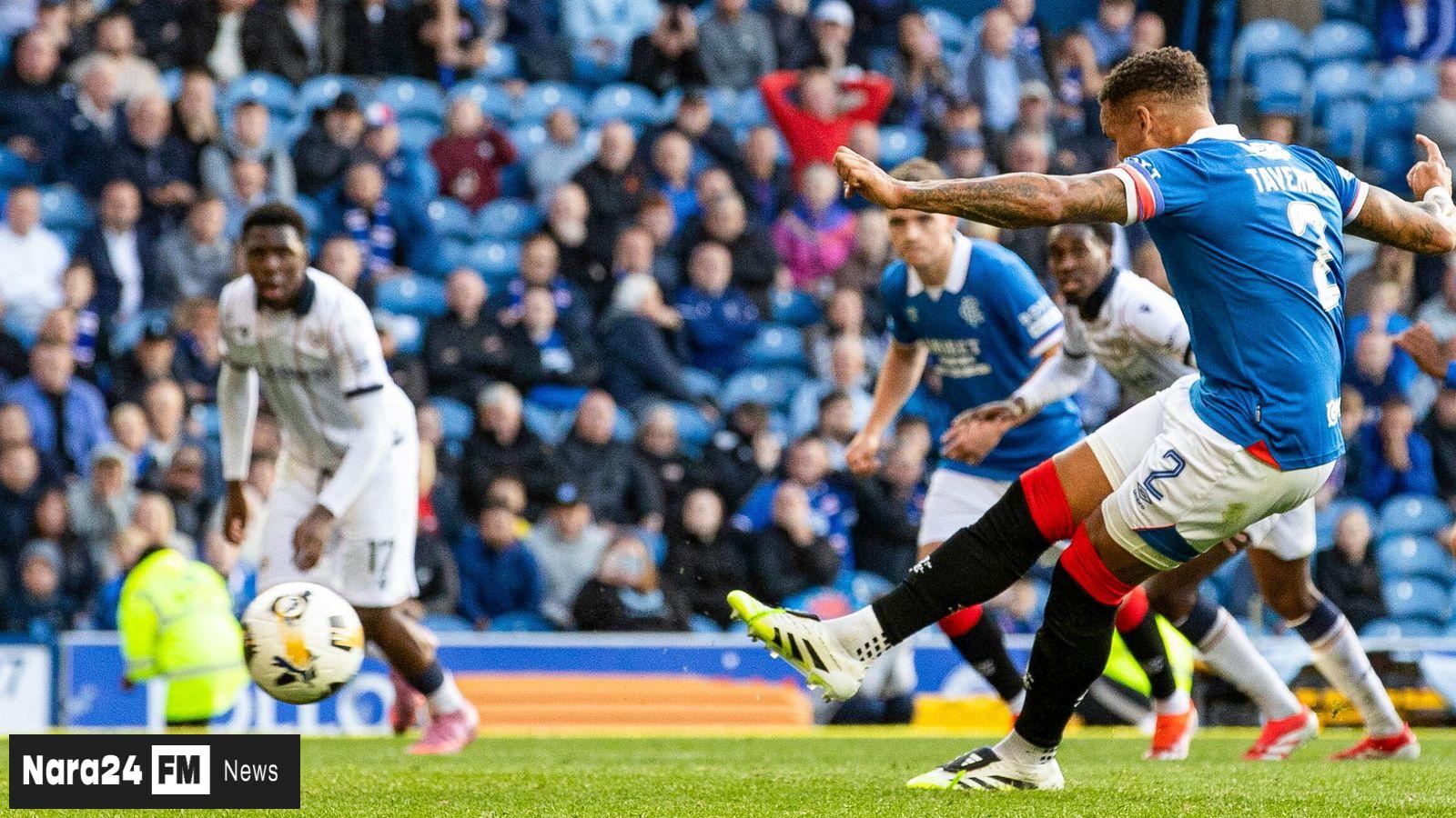 Rangers Stave Off Dundee Draw with Late Penalty