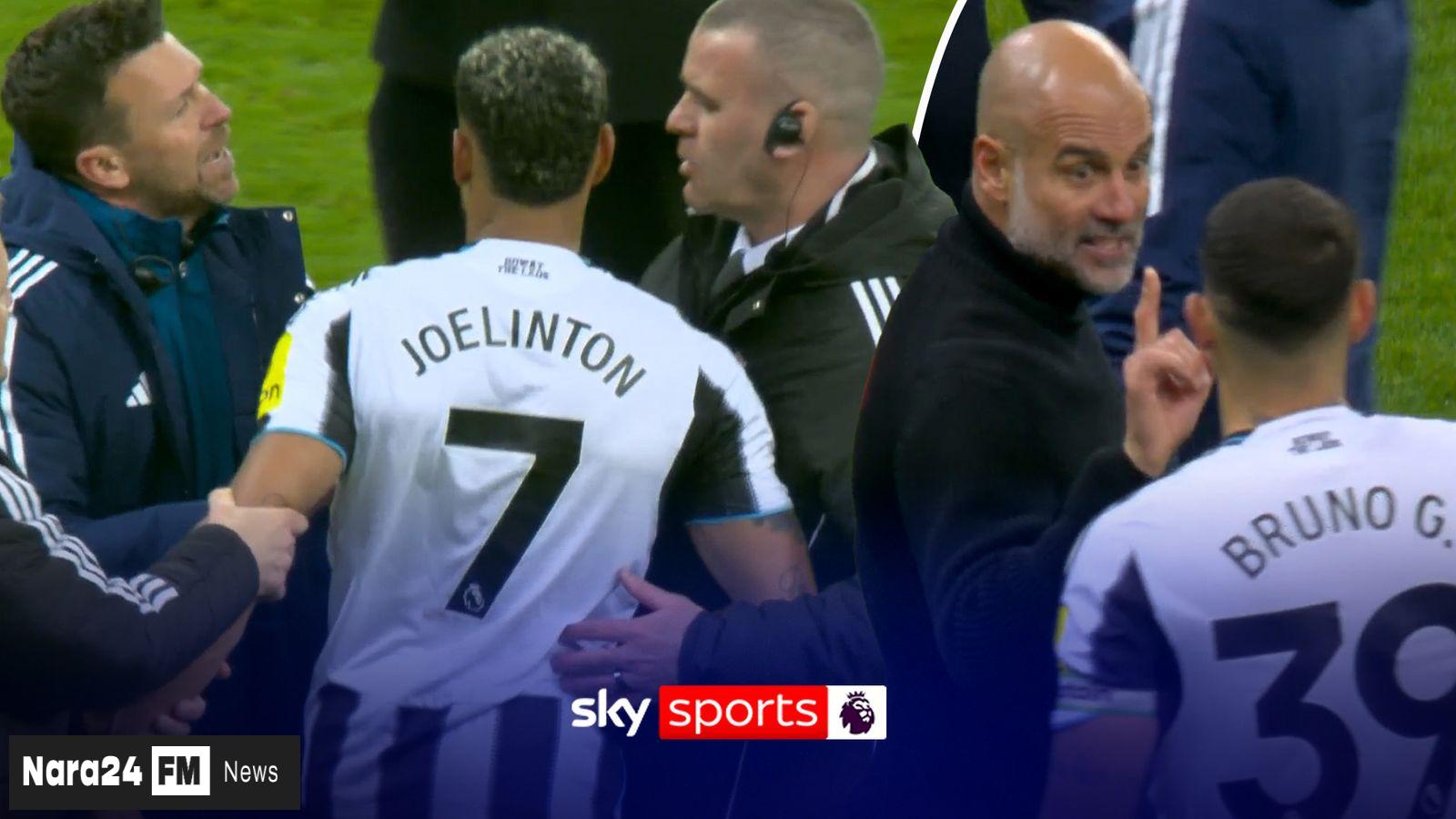 Post-Match Chaos Erupts as Newcastle Stuns Manchester City