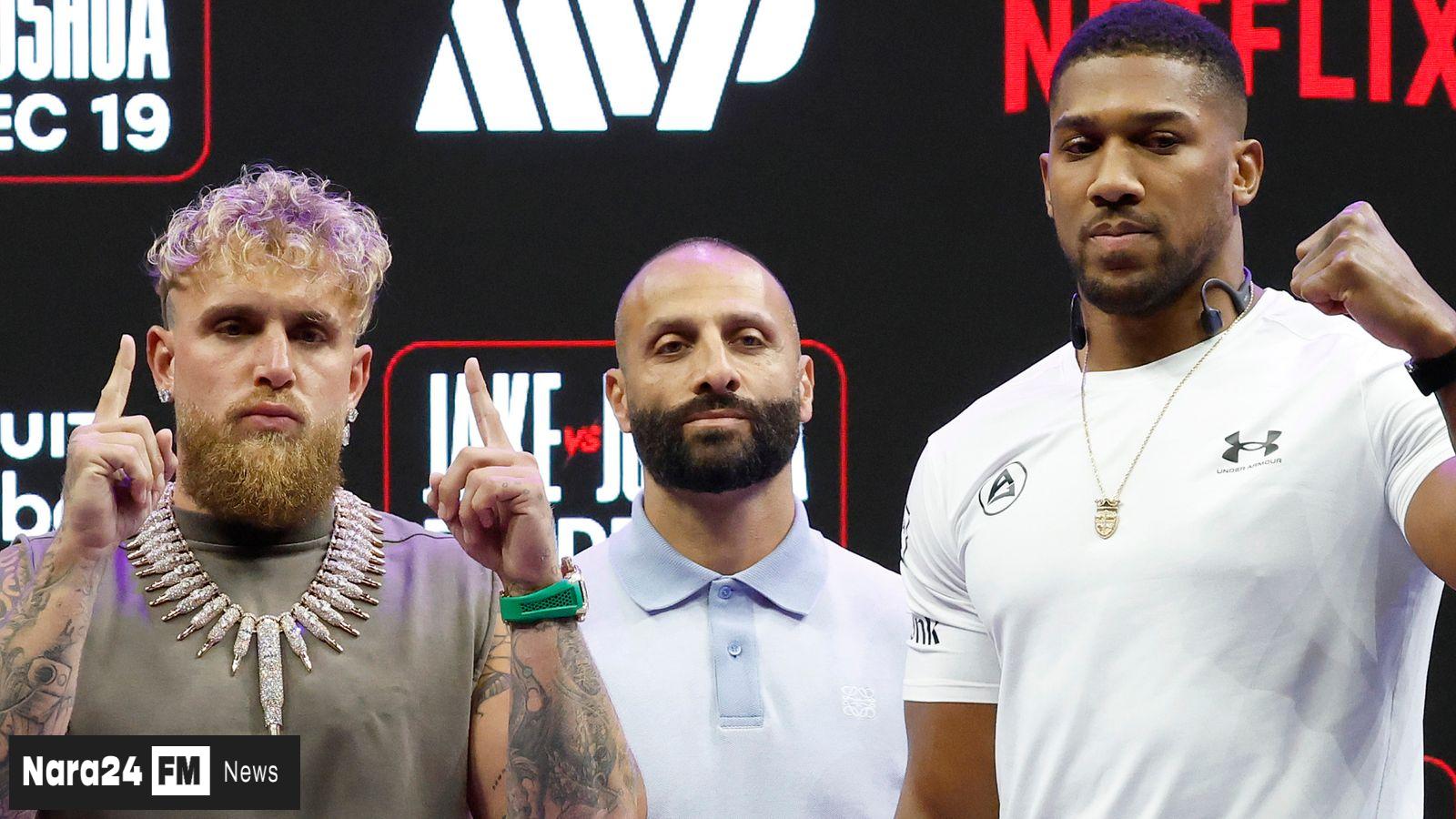 Jake Paul Eyes Knockout of Anthony Joshua, Eyes Fury Showdown in 2026