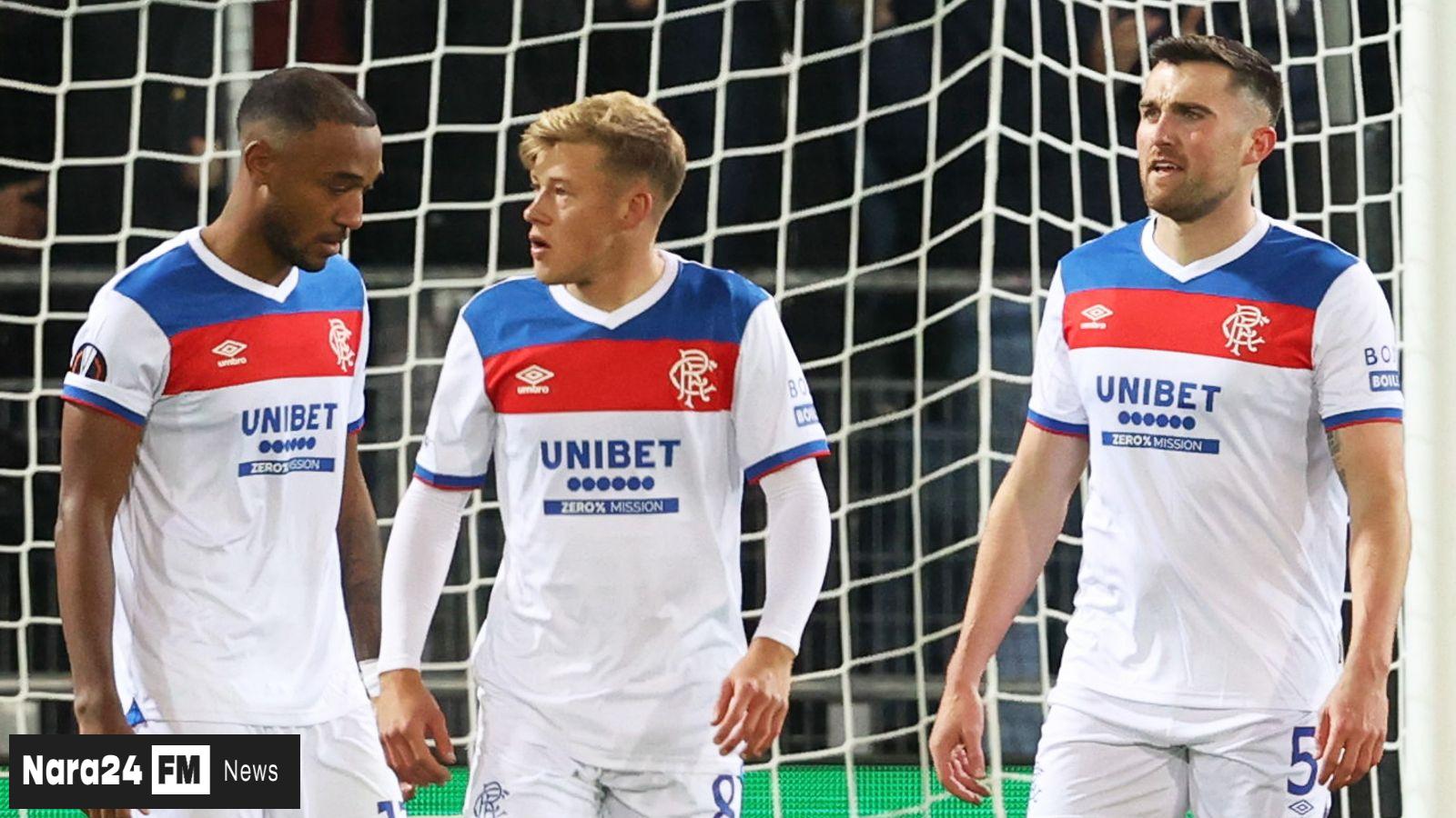 Rangers' Europa League struggles continue with 2-1 loss to Sturm Graz