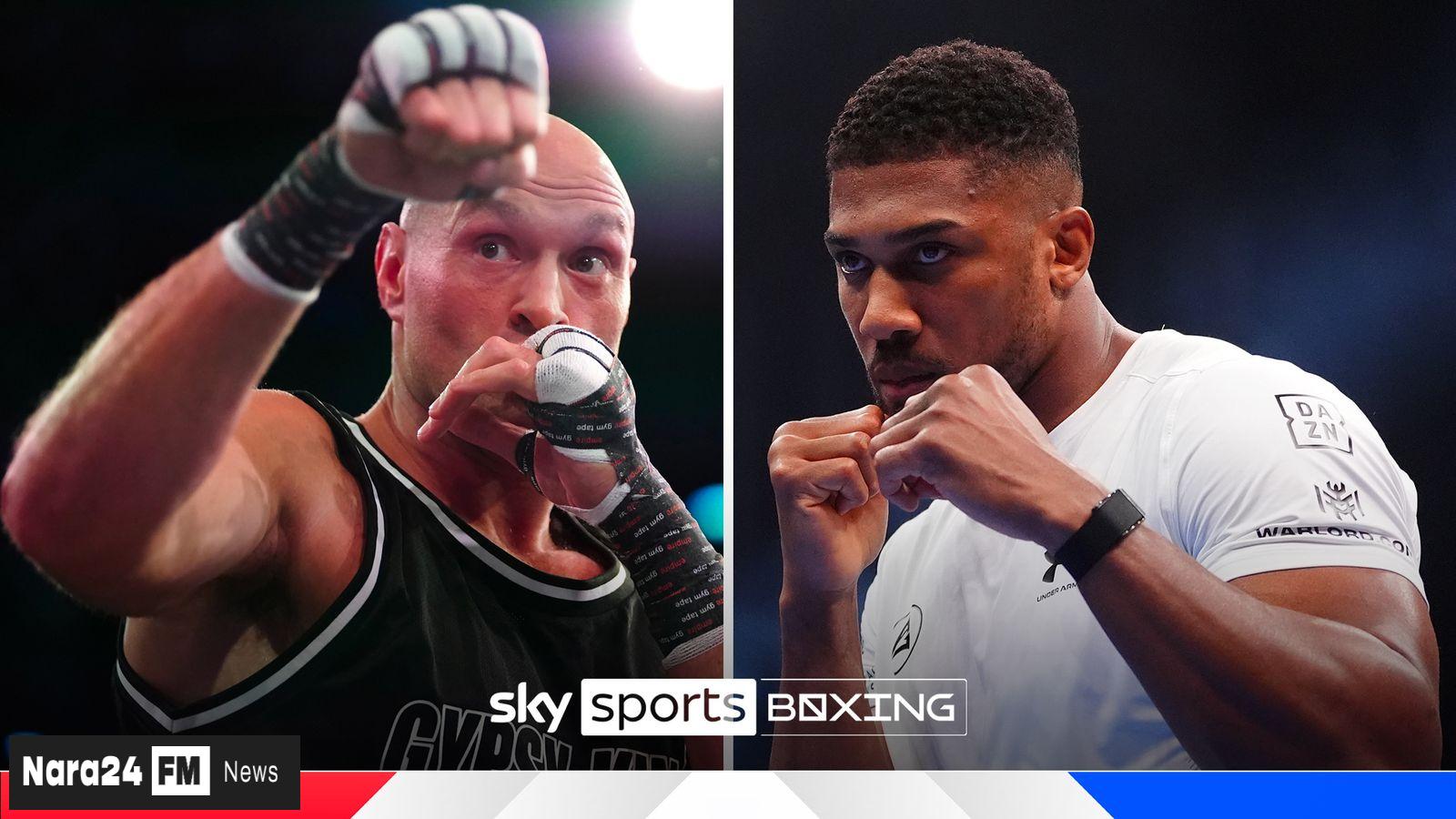 Anthony Joshua Vows to Confront Tyson Fury After Rehab, Brands Rival 'Dippy' in Fiery Social Media Post