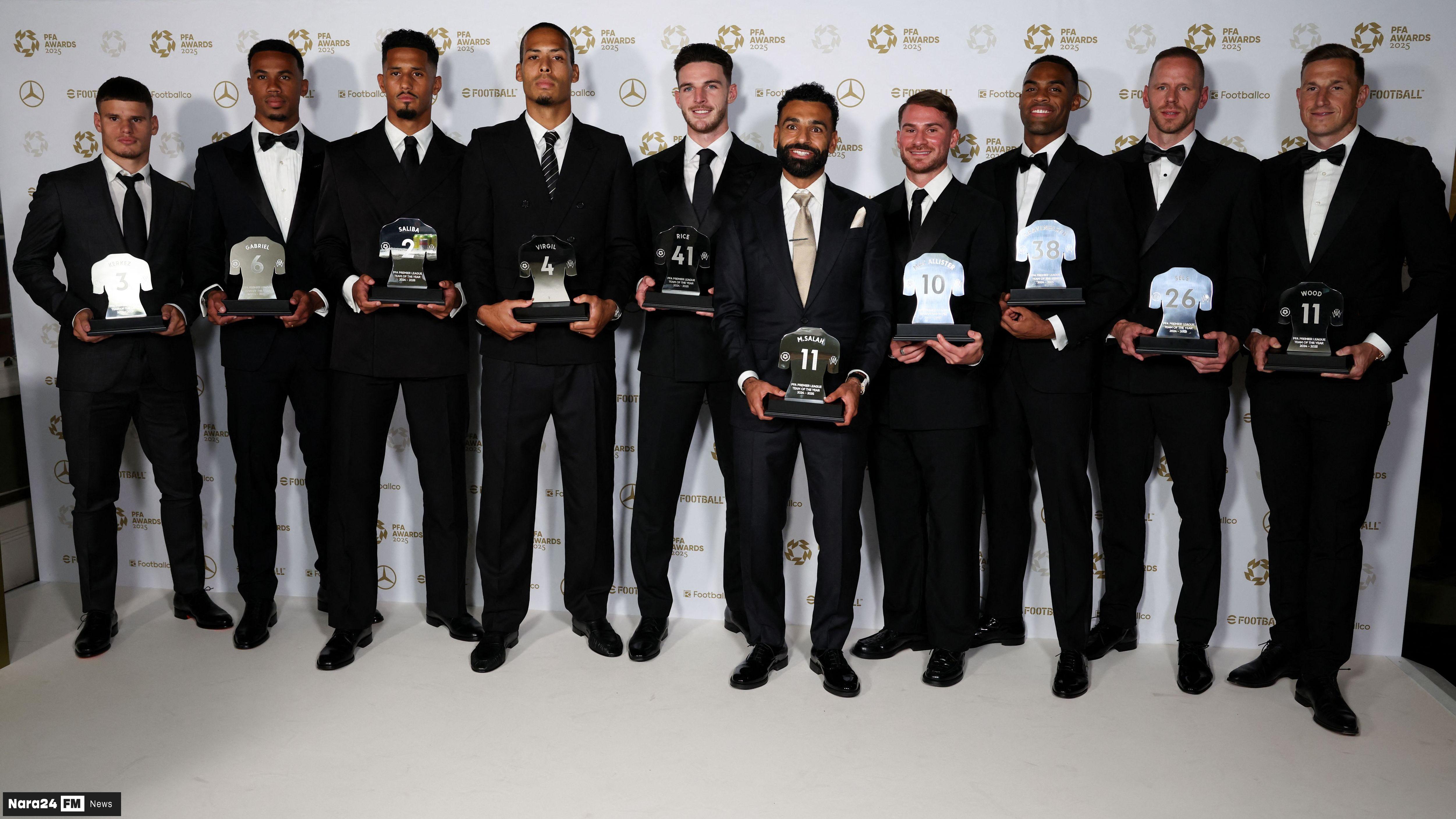 Nottingham Forest Duo Earns PFA Team of the Year Nod Amid Surprising Omissions