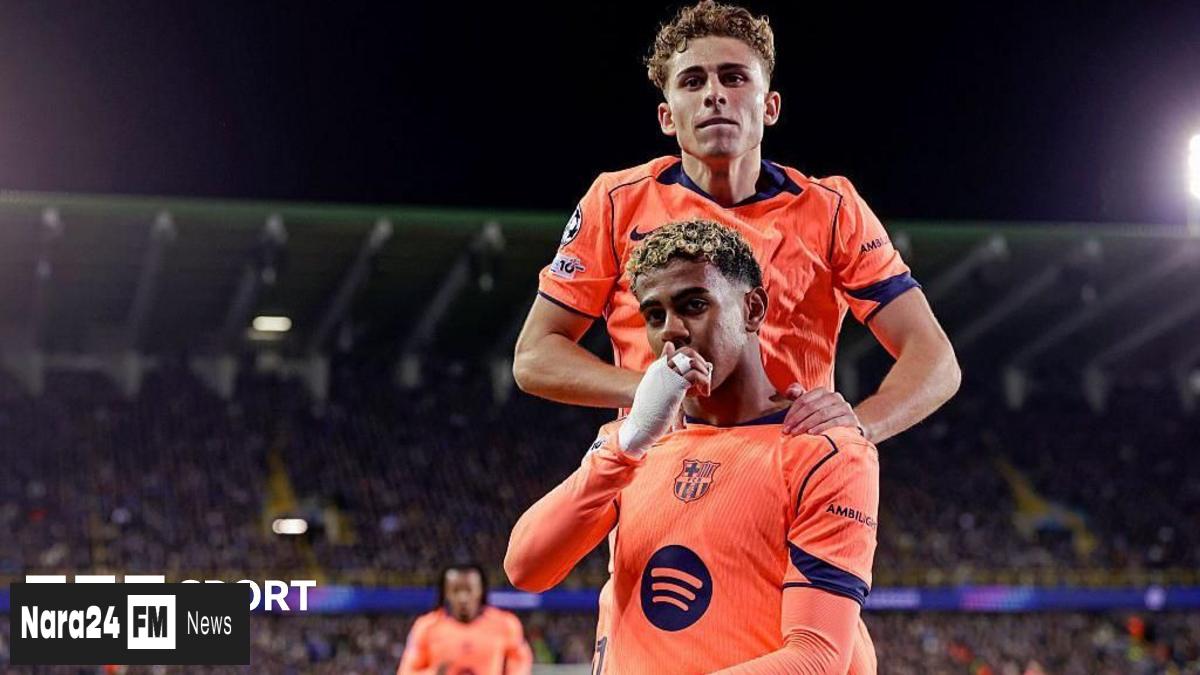 Barcelona Stun Club Brugge with Comeback Draw in Thrilling Champions League Match