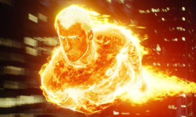 the-fantastic-four-poster-art-reveals-first-look-at-johnny-storm-in-human-torch-form