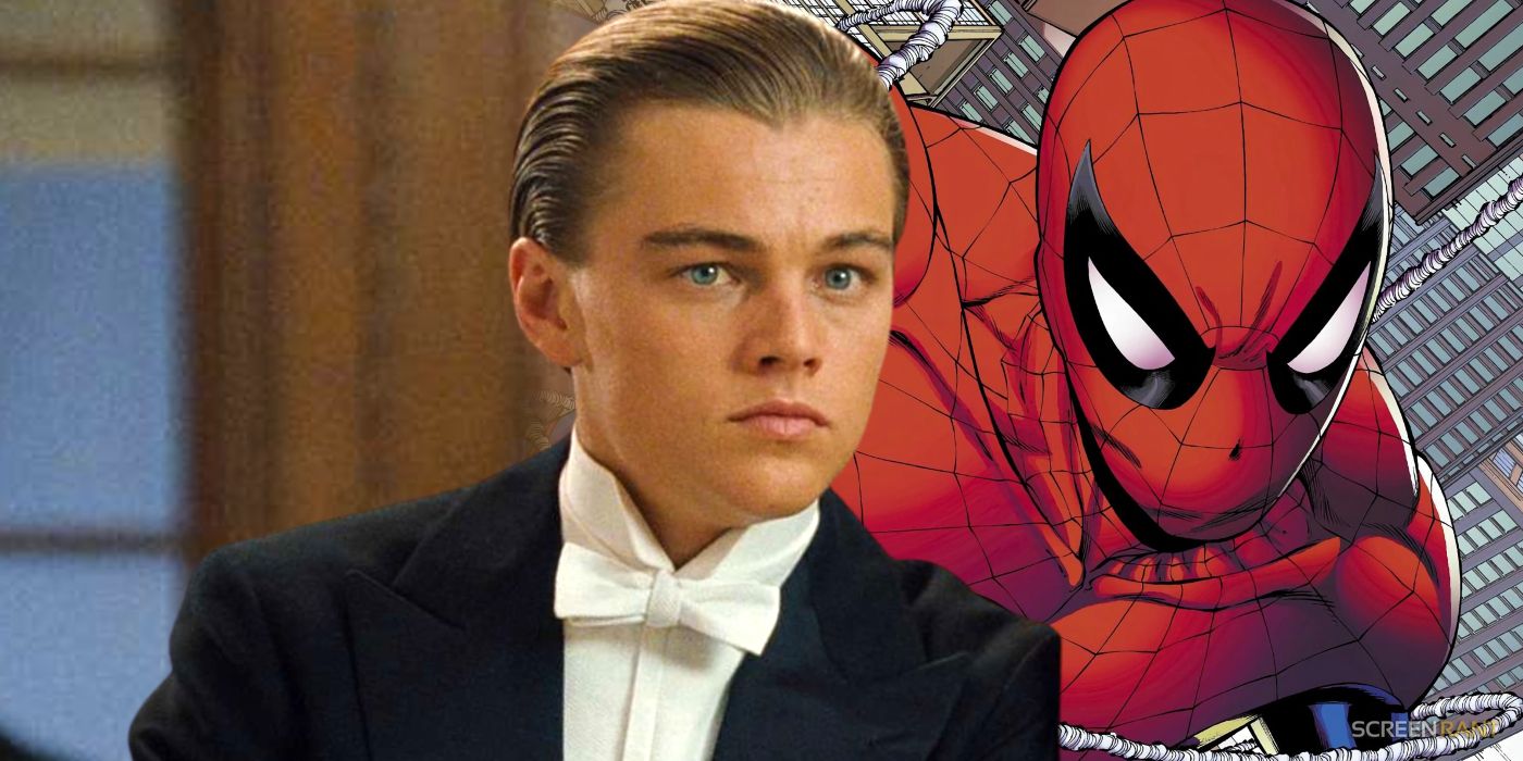 leonardo-dicaprio-suits-up-as-spider-man-for-james-cameron’s-cancelled-marvel-movie-in-new-art