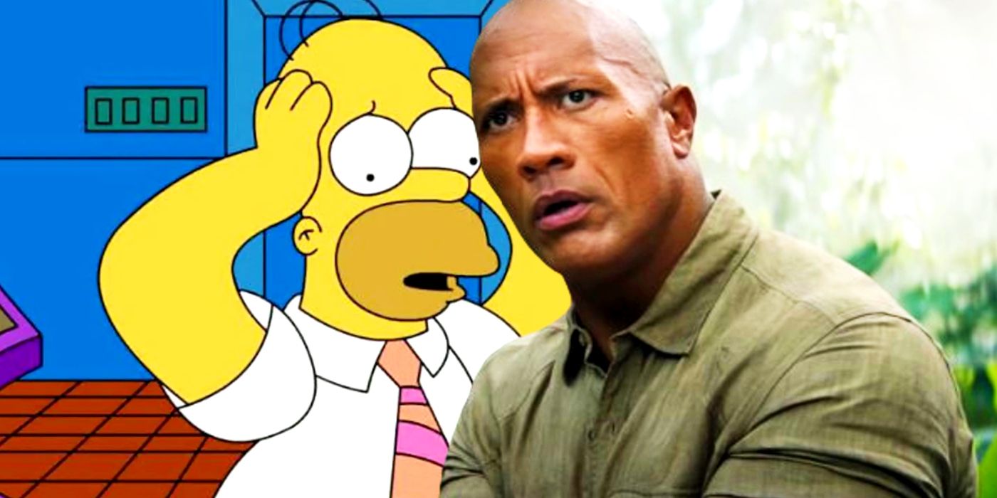 dwayne-johnson-is-transformed-into-a-live-action-home-simpons-in-art-&-it’s-horrifying