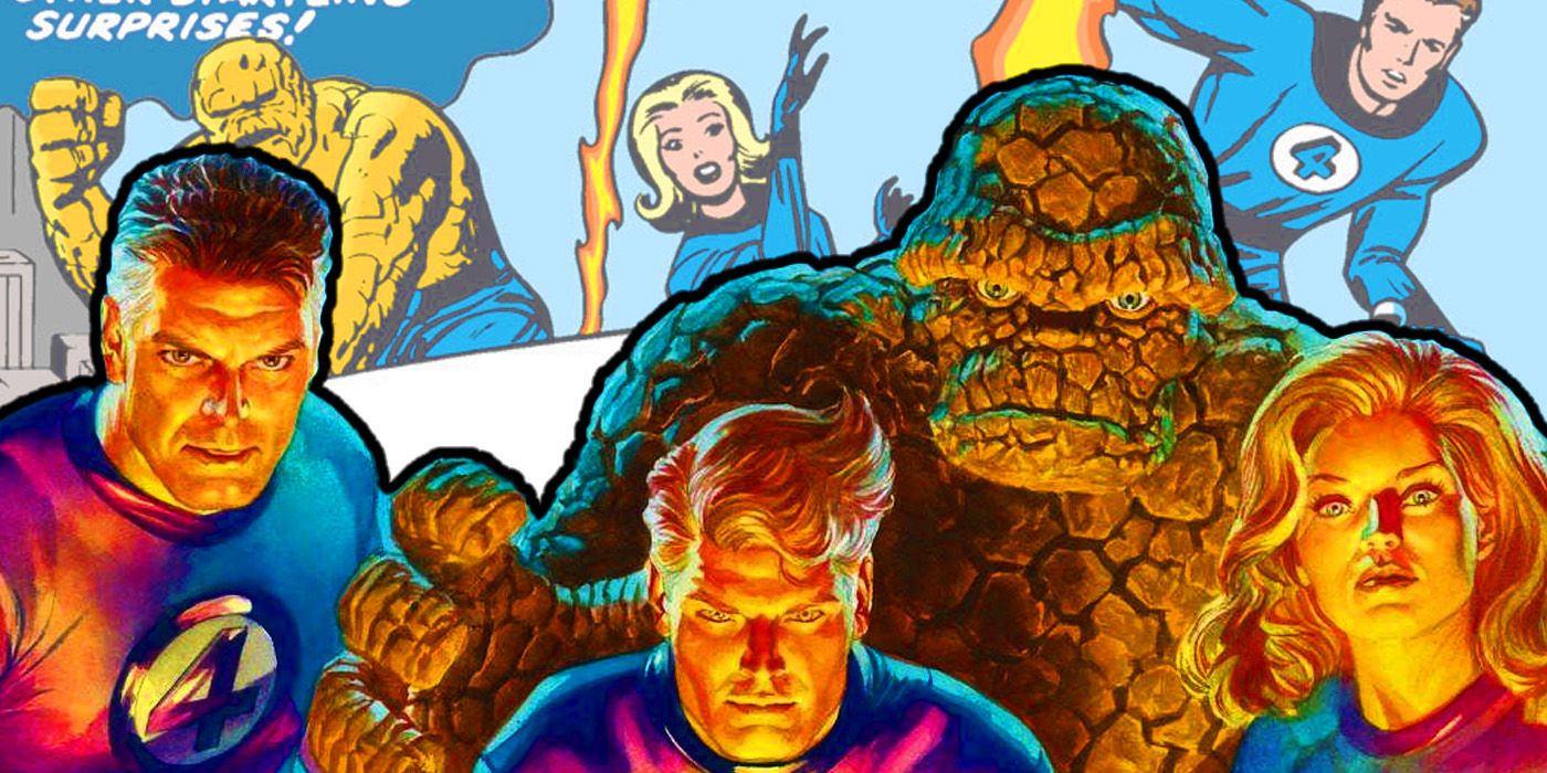 the-mcu’s-new-fantastic-four-team-looks-stunning-in-retro-marvel-comics-inspired-art